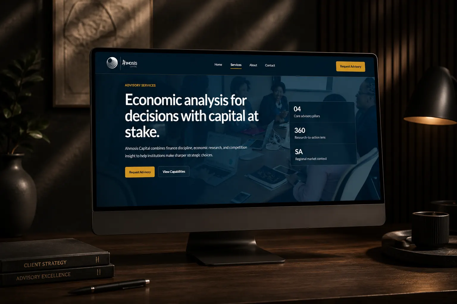 Ahmosis Capital portfolio preview